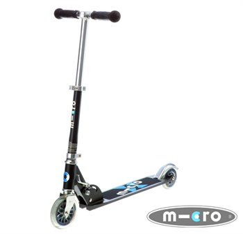 Micro l�behjul i sort