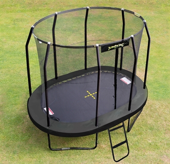 Jumpking Oval Black - 350 x 244 cm